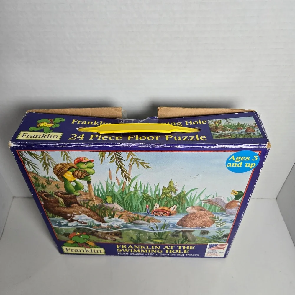 Franklin at the Swimming Hole - 24 Piece Floor Puzzle - 18